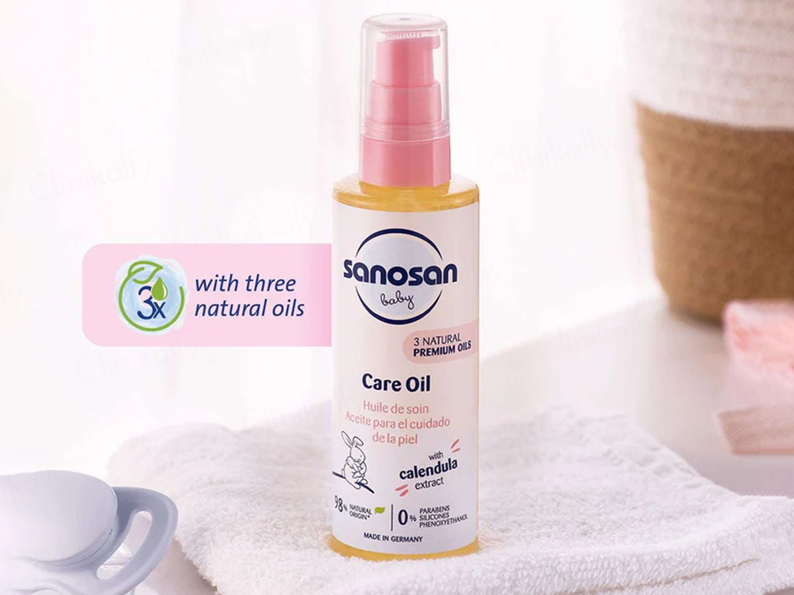 Sanosan Baby Care Oil With Calendula Extract