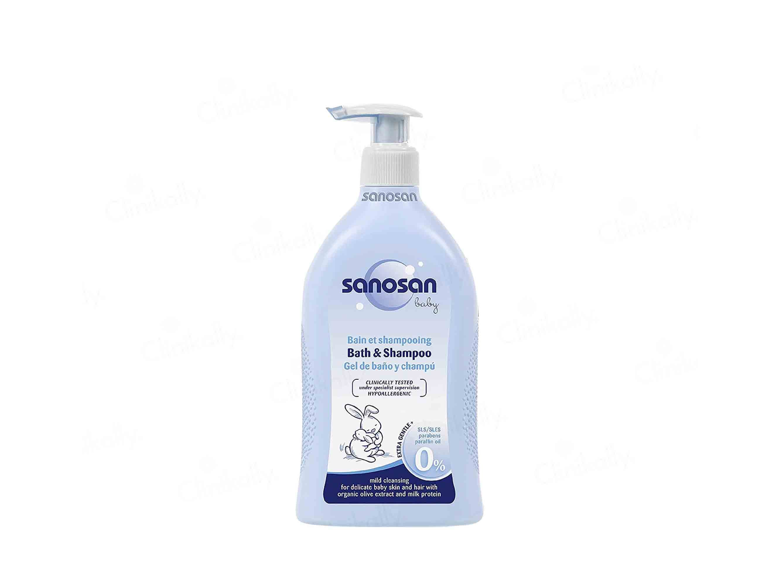 Sanosan Baby Milk Protein Bath & Shampoo
