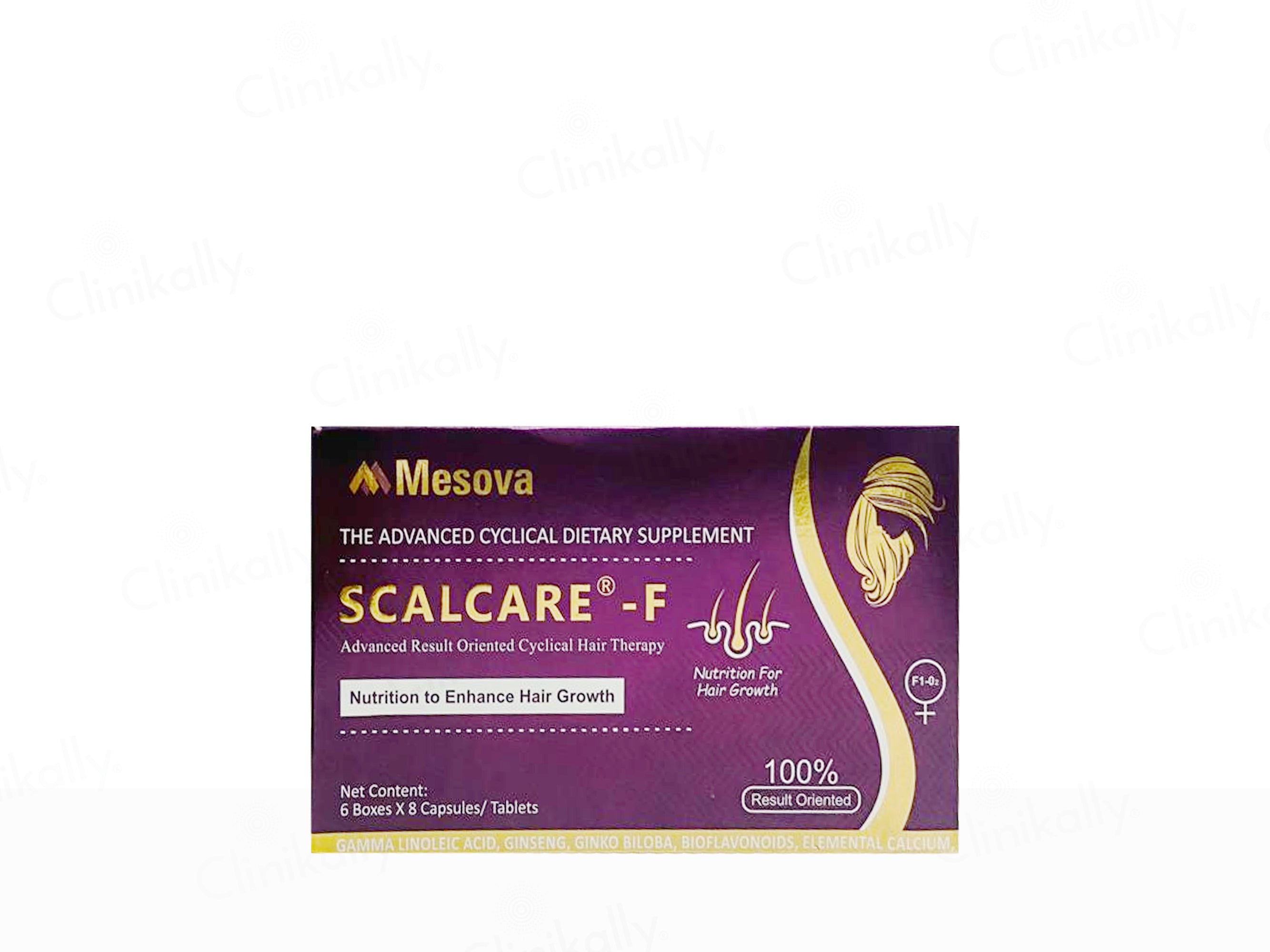 Scalcare-F Advanced Cyclical Hair Therapy Supplement Kit For Women