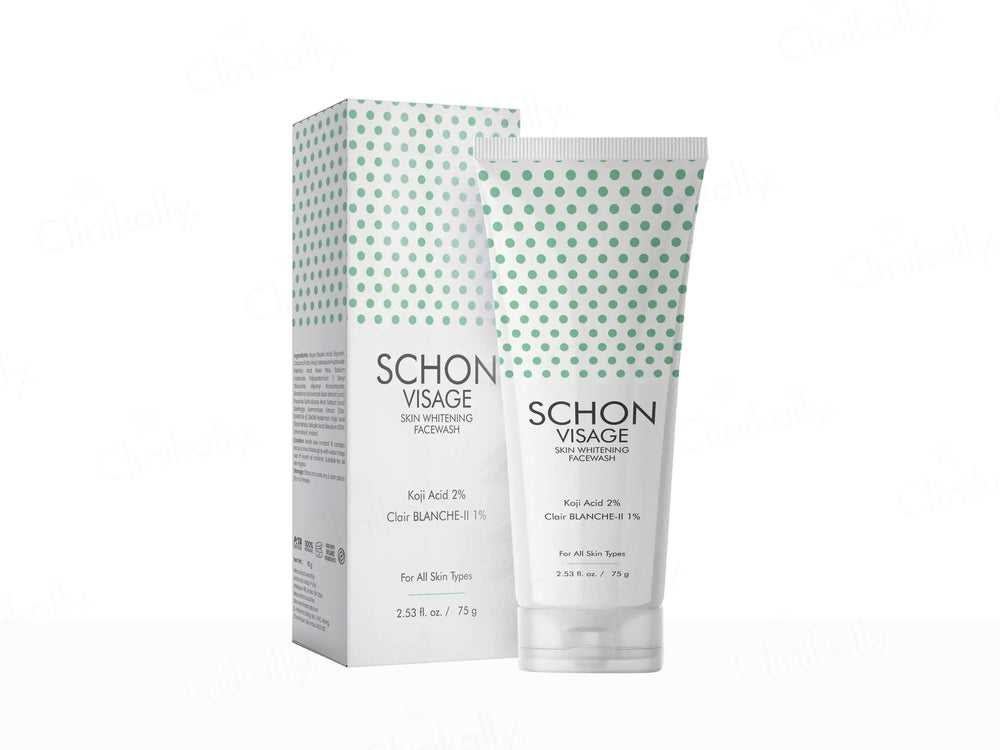 Schon Visage Skin Whitening Facewash For All Skin Types