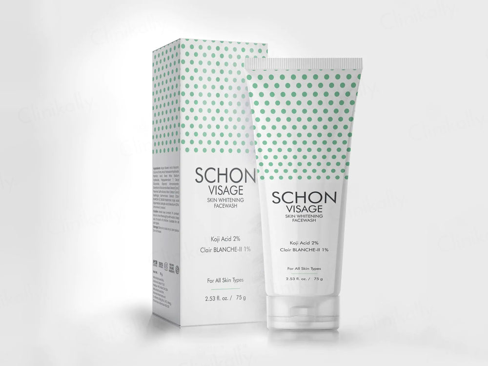 Schon Visage Skin Whitening Facewash For All Skin Types