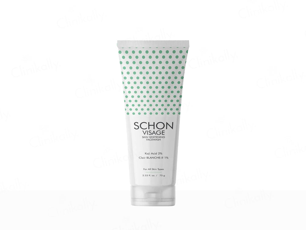Schon Visage Skin Whitening Facewash For All Skin Types