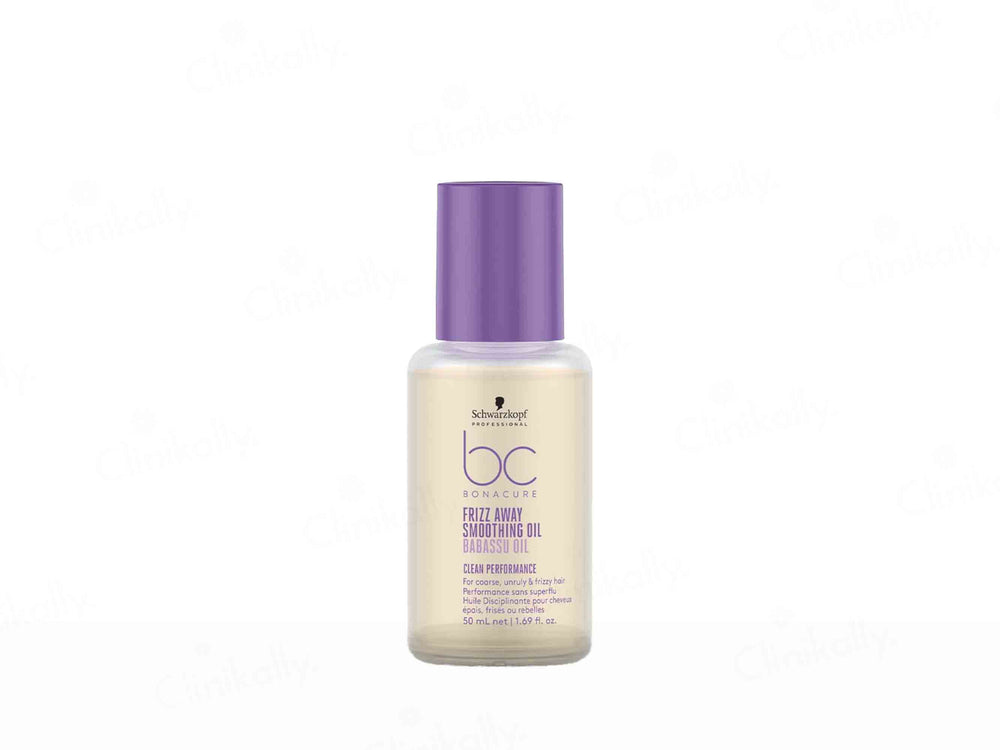 Schwarzkopf Professional BC Bonacure Frizz Away Smoothing Hair Oil