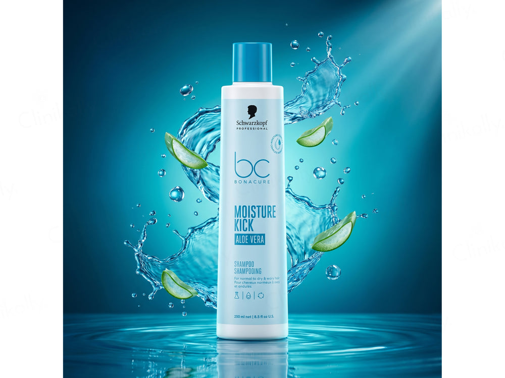 Schwarzkopf Professional BC Bonacure Moisture Kick Shampoo With Alovera