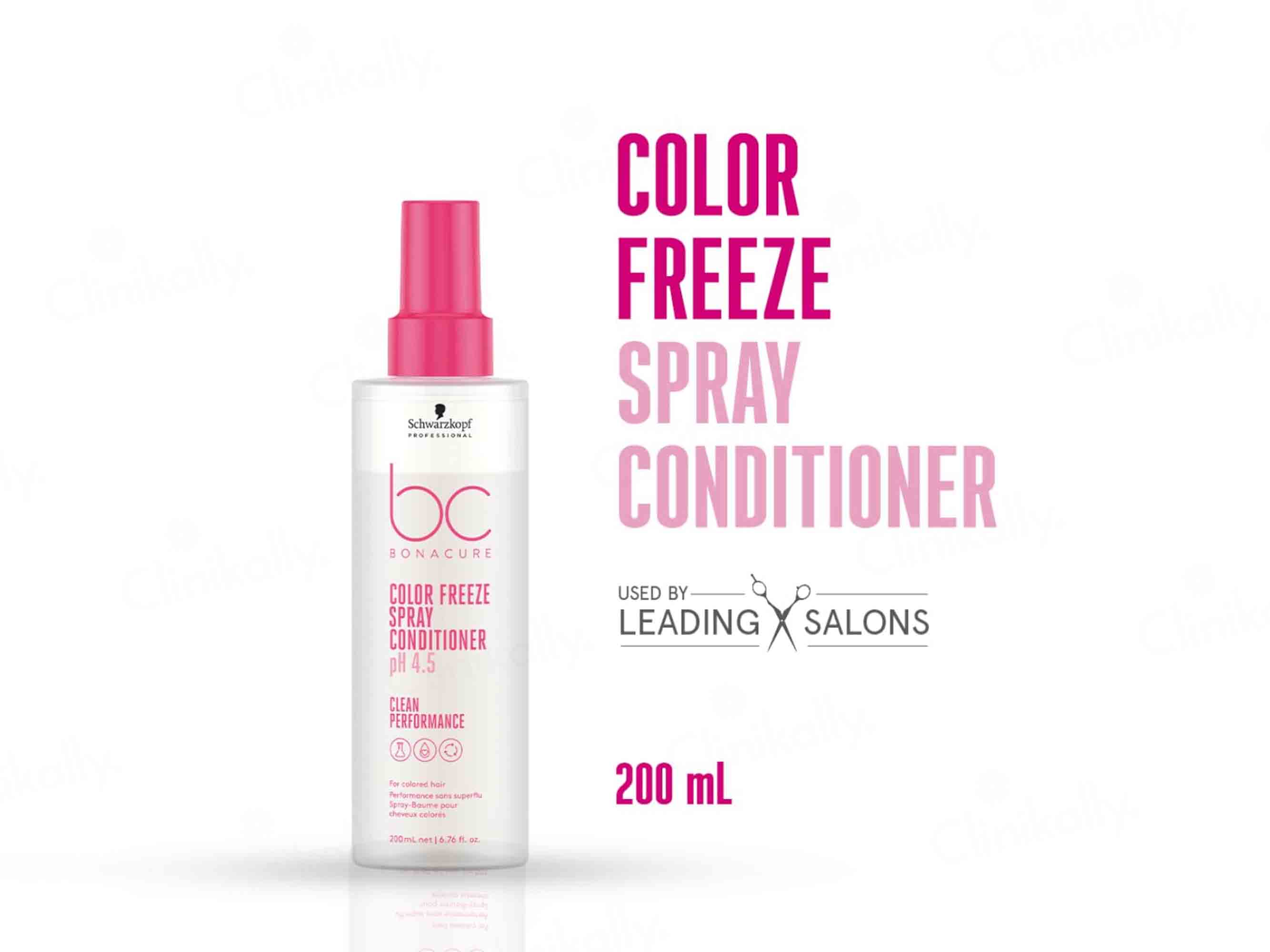 Schwarzkopf Professional BC Bonacure pH 4.5 Color Freeze Spray Conditioner