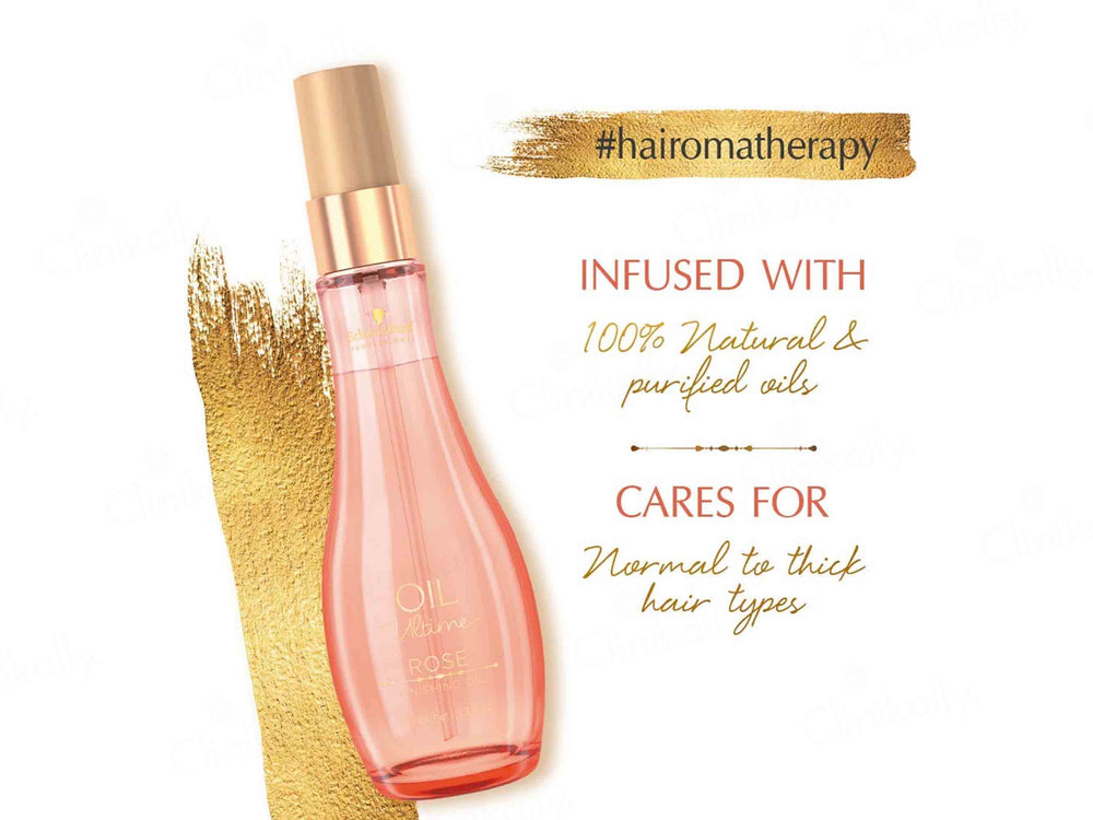 Schwarzkopf Professional Oil Ultime Rose Finishing Hair Oil
