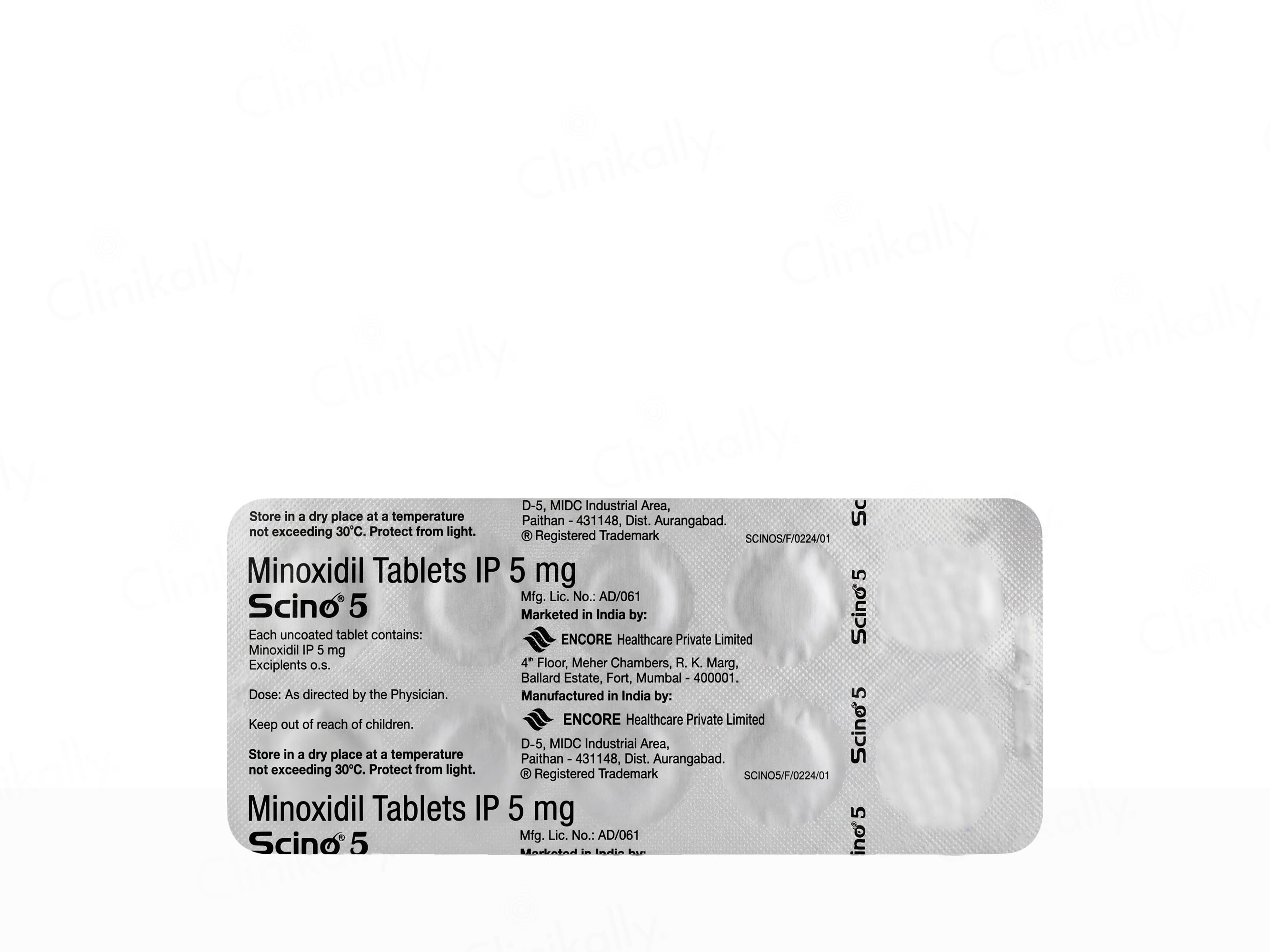 Scino 5 Hair Supplement Tablet