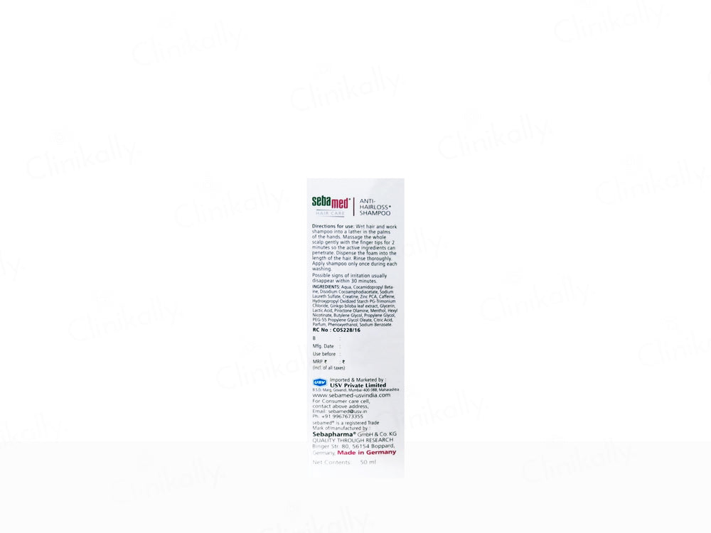Sebamed Anti-Hairloss Shampoo