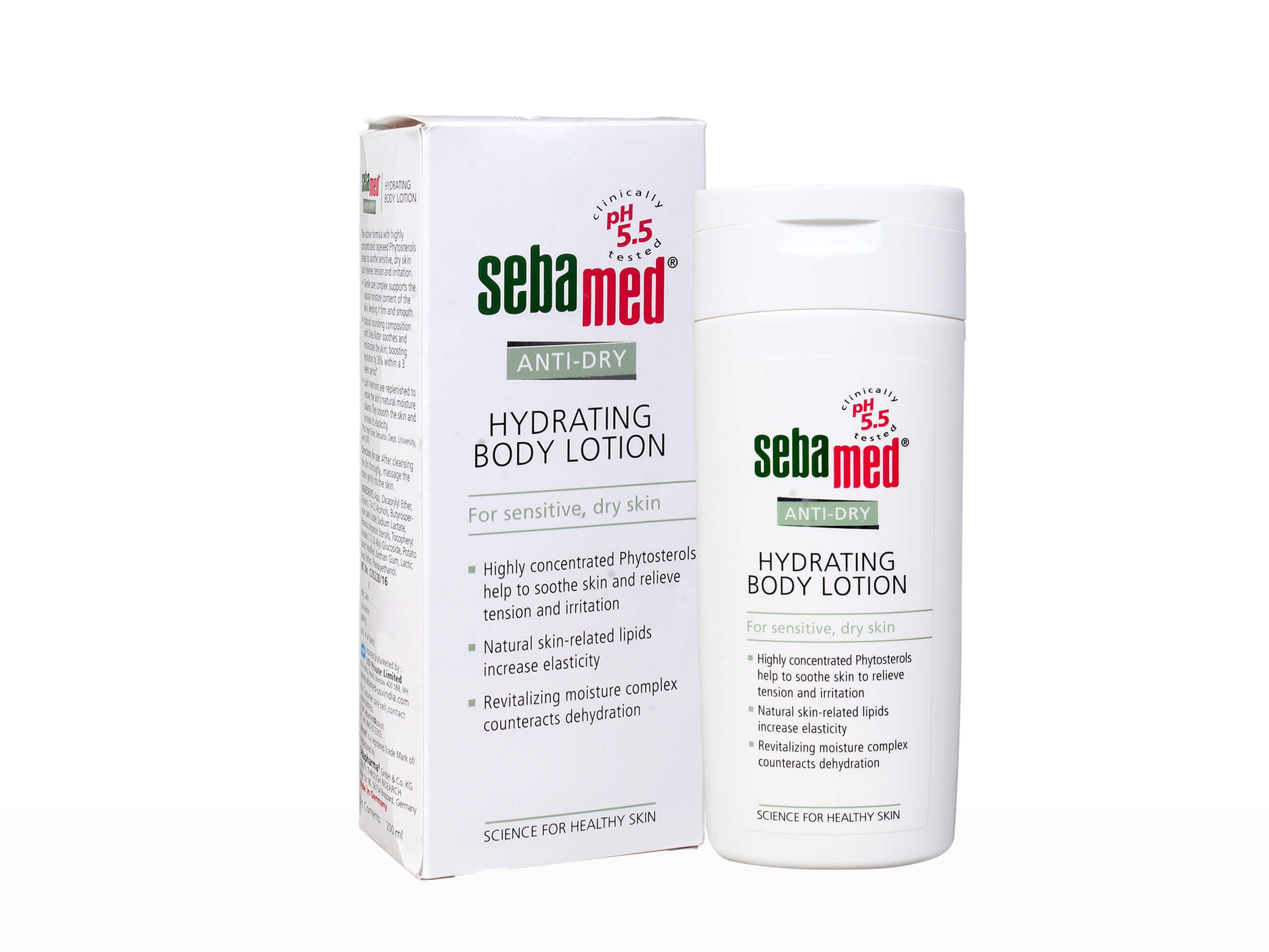 Sebamed Anti-Dry Hydrating Body Lotion (For Sensitive,Dry Skin) - Clinikally