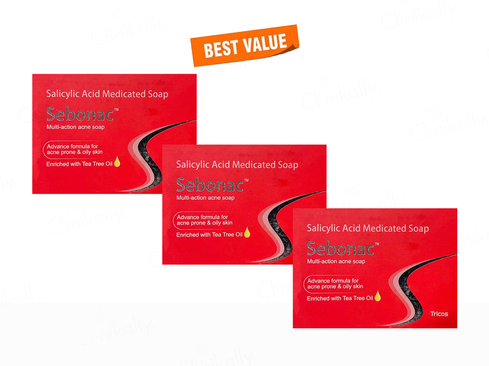 Sebonac Multi-Action Acne Medicated Soap