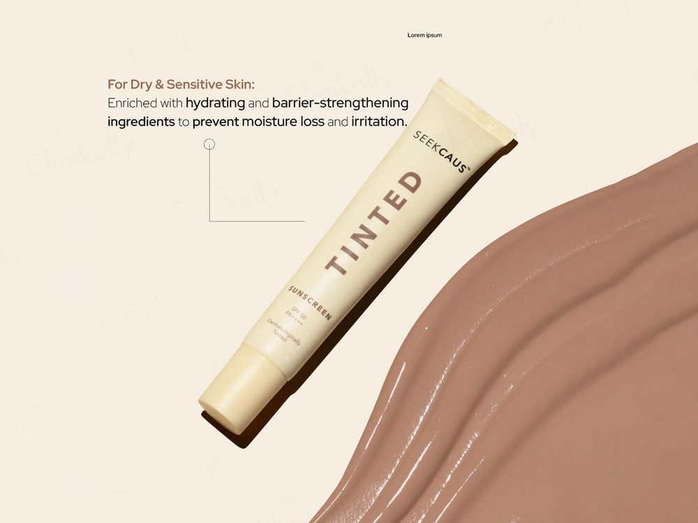 Seekcaus Tinted Sunscreen Gel SPF 50 PA++++