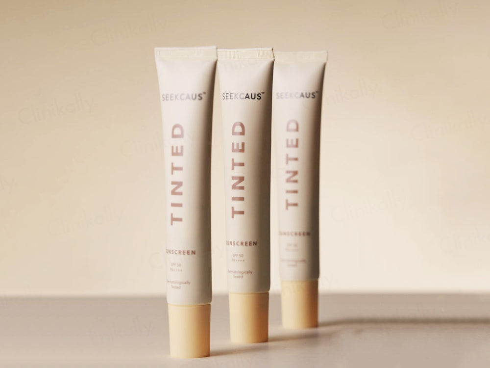 Seekcaus Tinted Sunscreen Gel SPF 50 PA++++