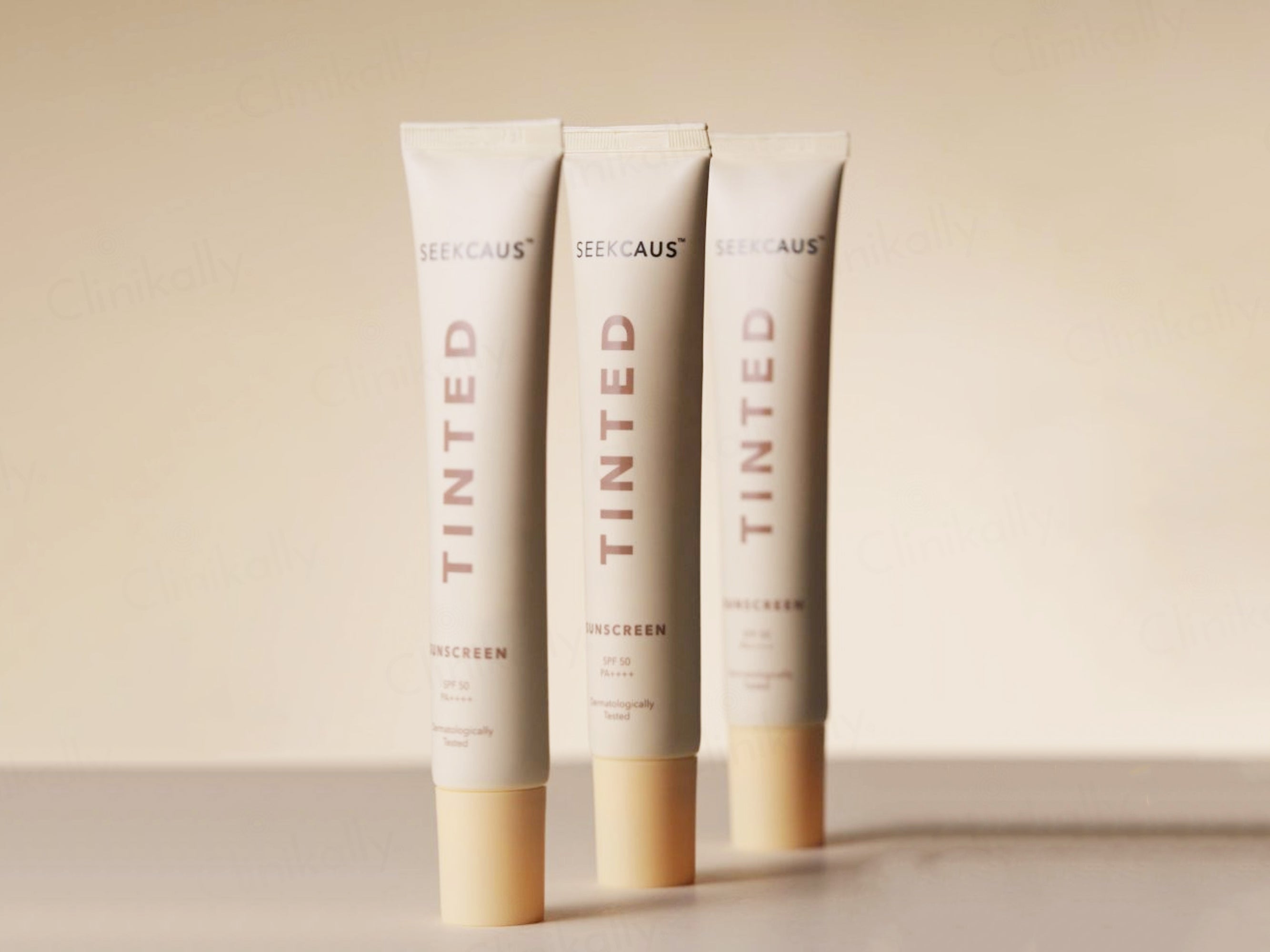 Seekcaus Tinted Sunscreen Gel SPF 50 PA++++