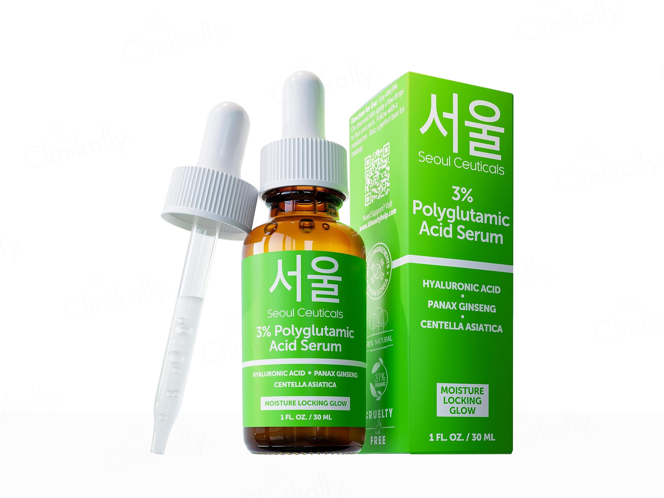 SeoulCeuticals 3% Polyglutamic Acid Face Serum