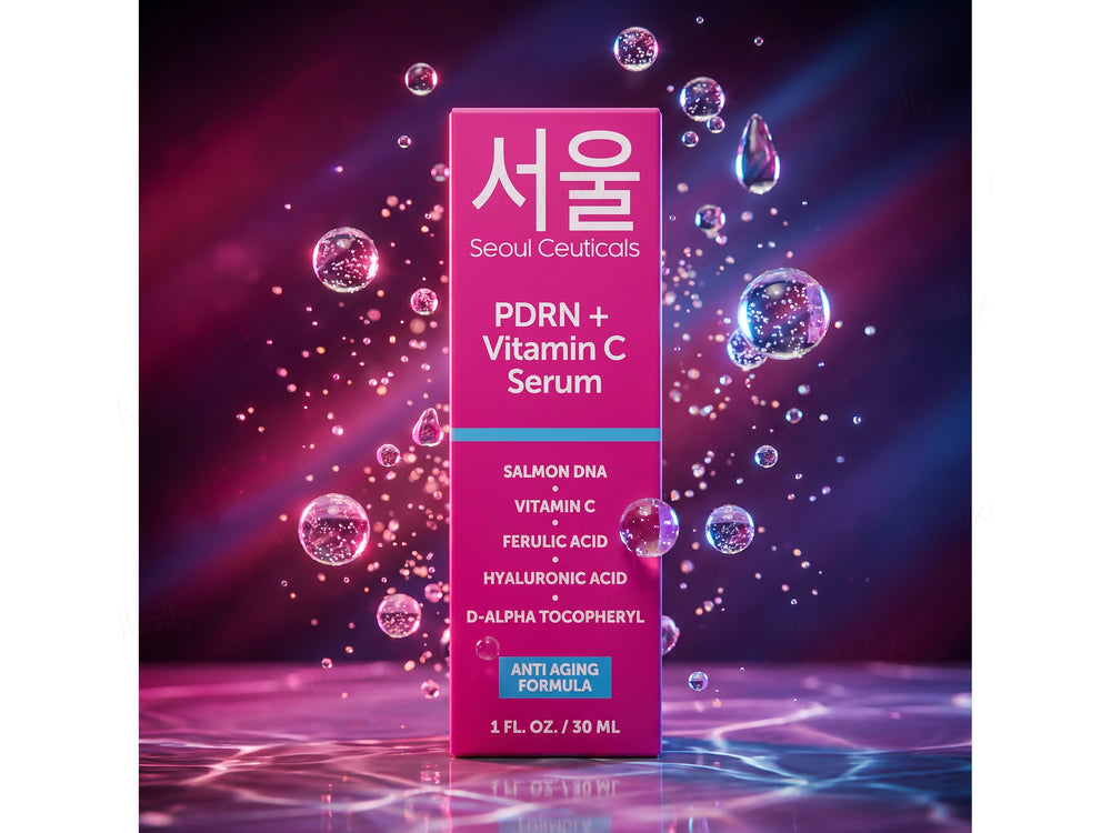 SeoulCeuticals PDRN + Vitamin C Face Serum