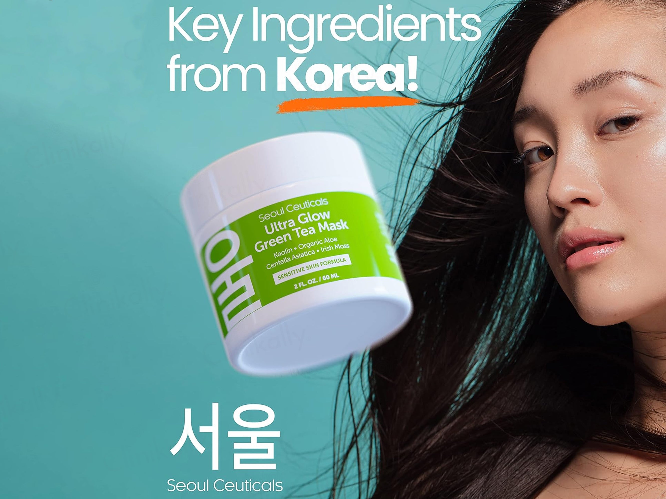 SeoulCeuticals Ultra Glow Green Tea Mask