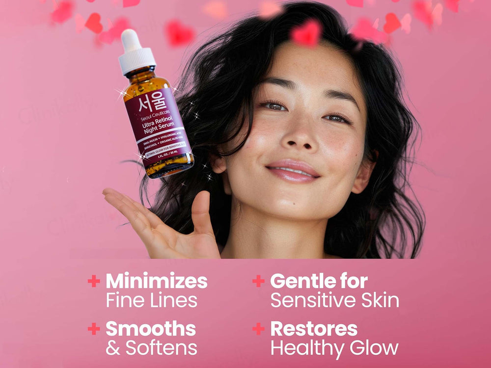 SeoulCeuticals Ultra Retinol Night Face Serum For Sensitive Skin