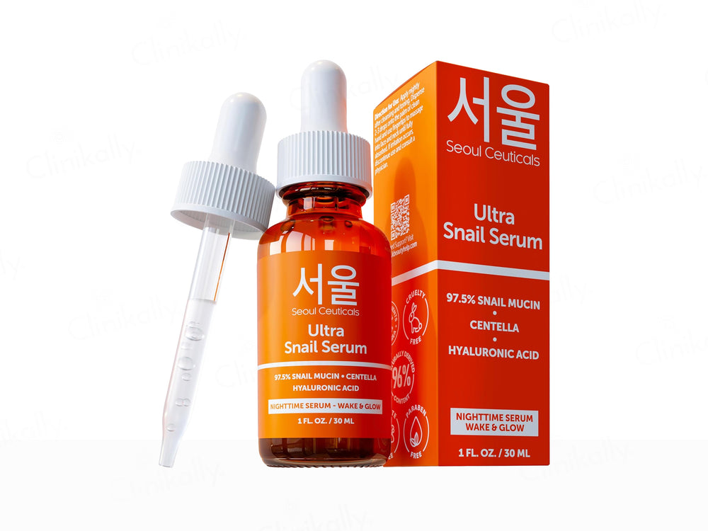 SeoulCeuticals Ultra Snail Mucin Night Face Serum