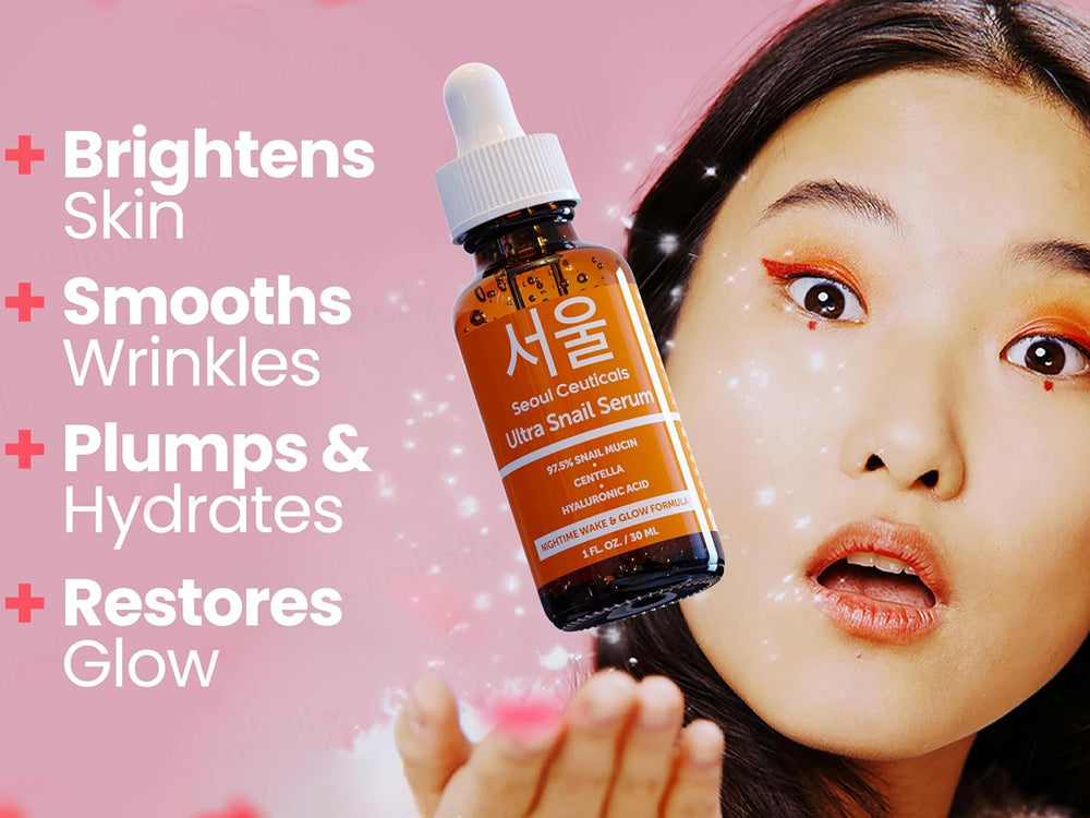 SeoulCeuticals Ultra Snail Mucin Night Face Serum