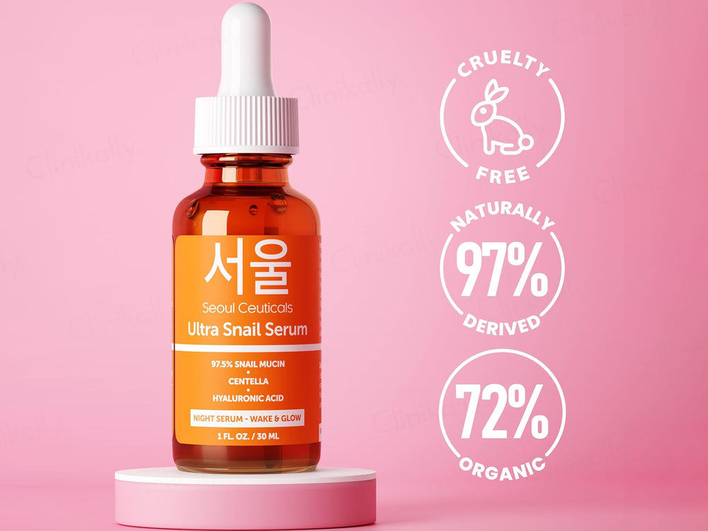 SeoulCeuticals Ultra Snail Mucin Night Face Serum