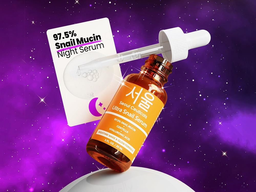SeoulCeuticals Ultra Snail Mucin Night Face Serum