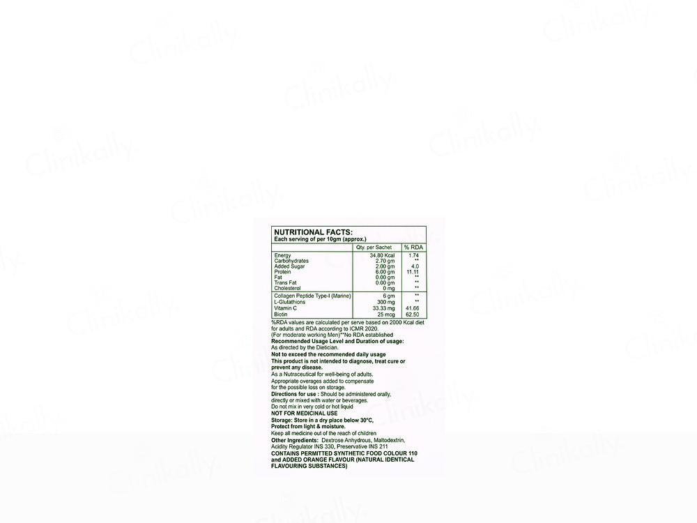 Seraphique Nutraceutical Sachet