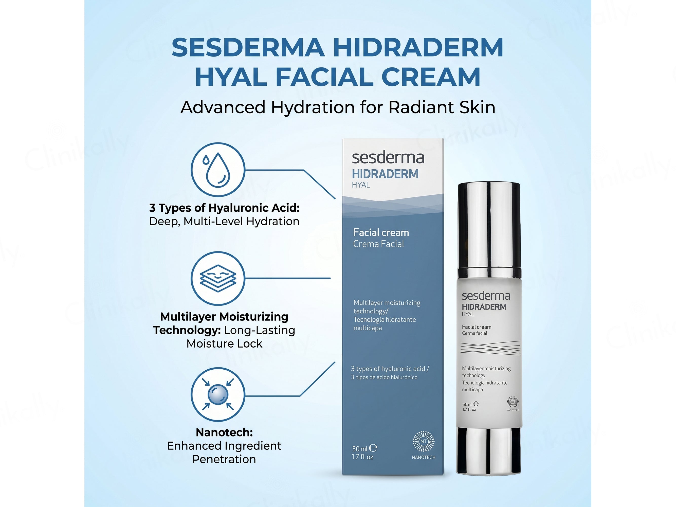 Sesderma Hidraderm Hyal Facial Cream