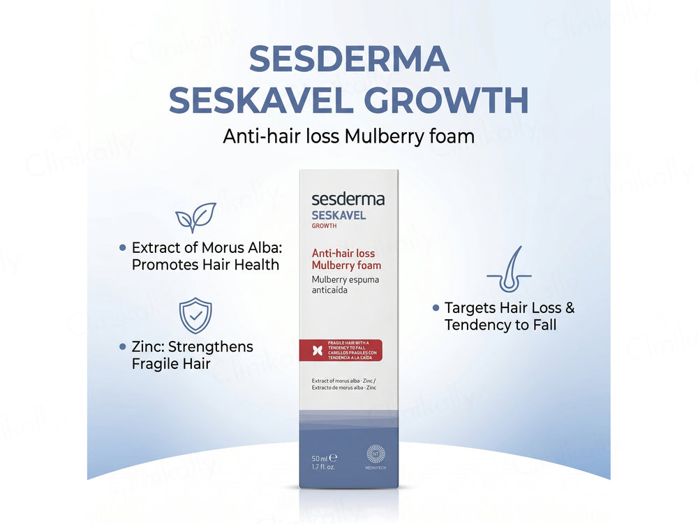 Sesderma Seskavel Mulberry Anti-Hair Loss Foam