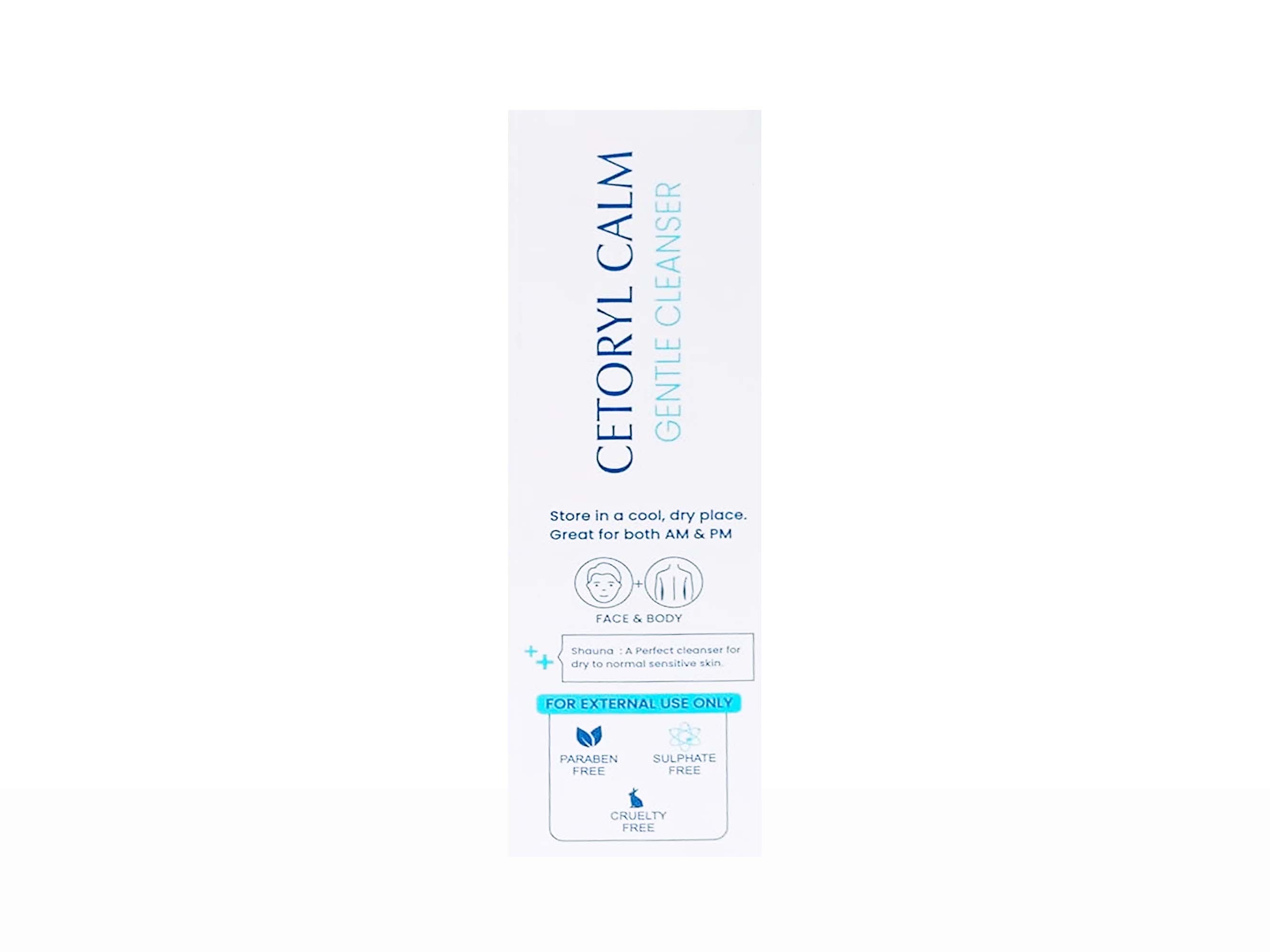 Shauna Cetoryl Calm Gentle Skin Cleanser