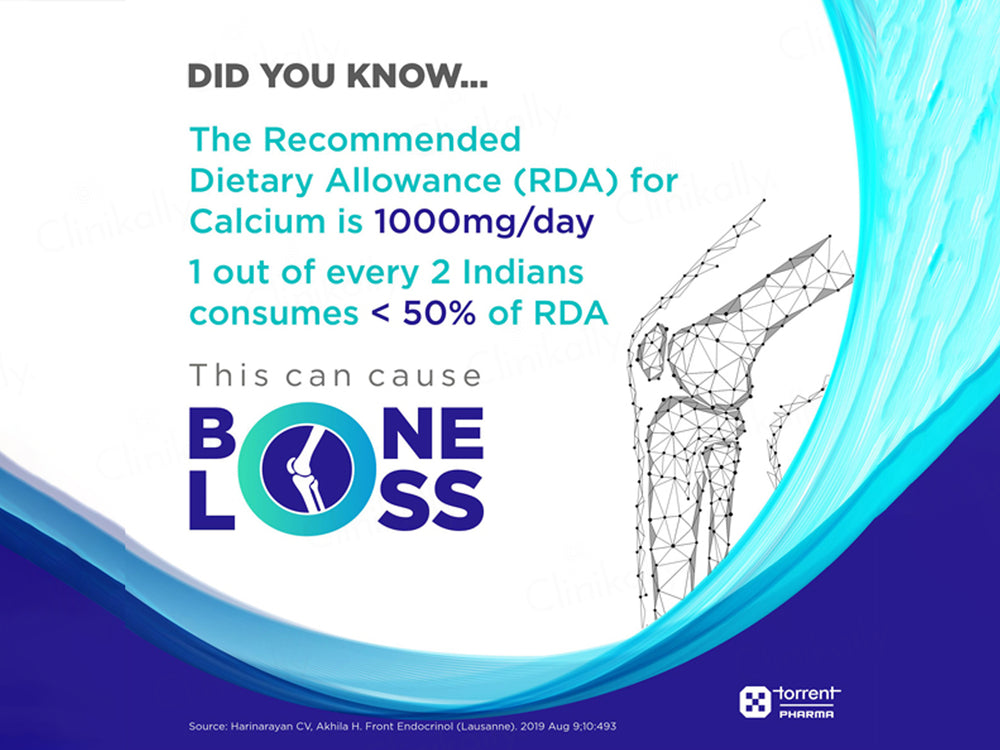 Shelcal 500 Calcium & Vitamin D3 Bone & Muscle Health Tablet