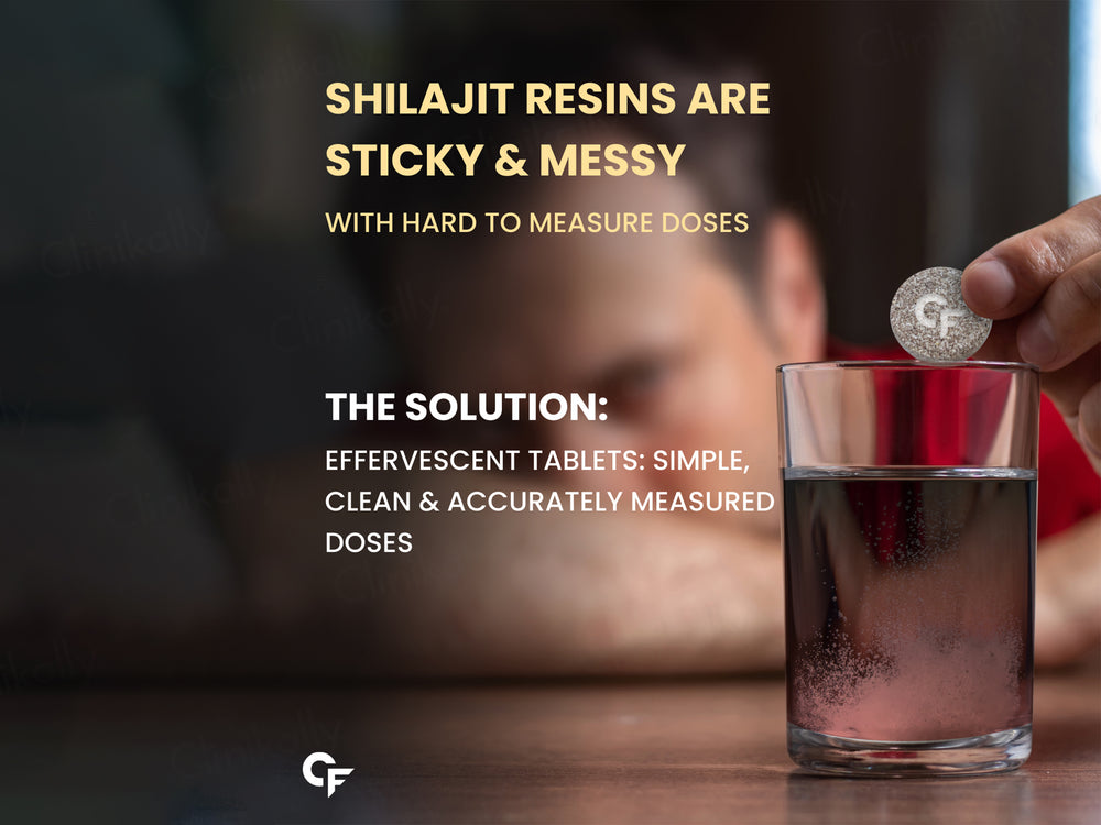 Carbamide Forte Shilajit Gold Effervescent Tablet