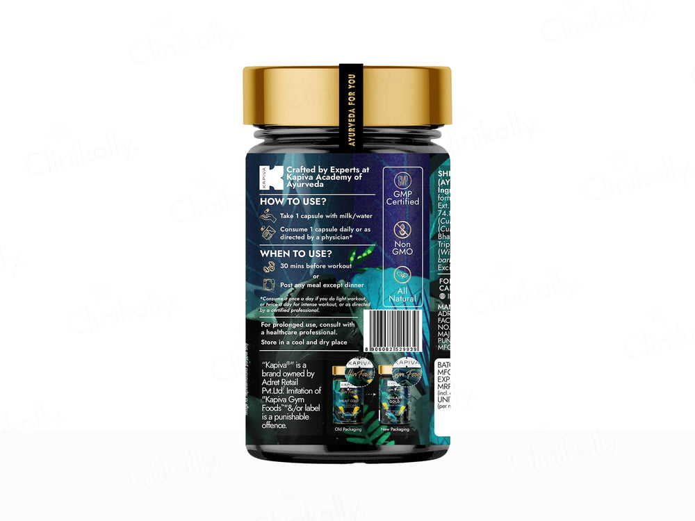 Kapiva Shilajit Gold Capsule