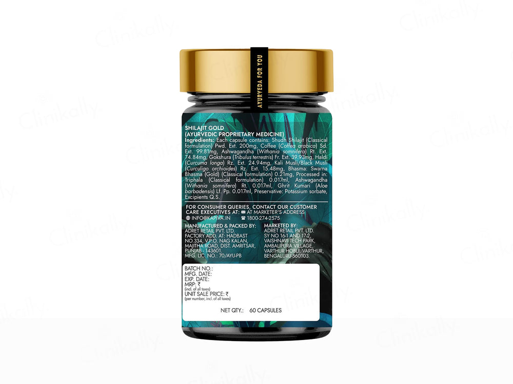 Kapiva Shilajit Gold Capsule