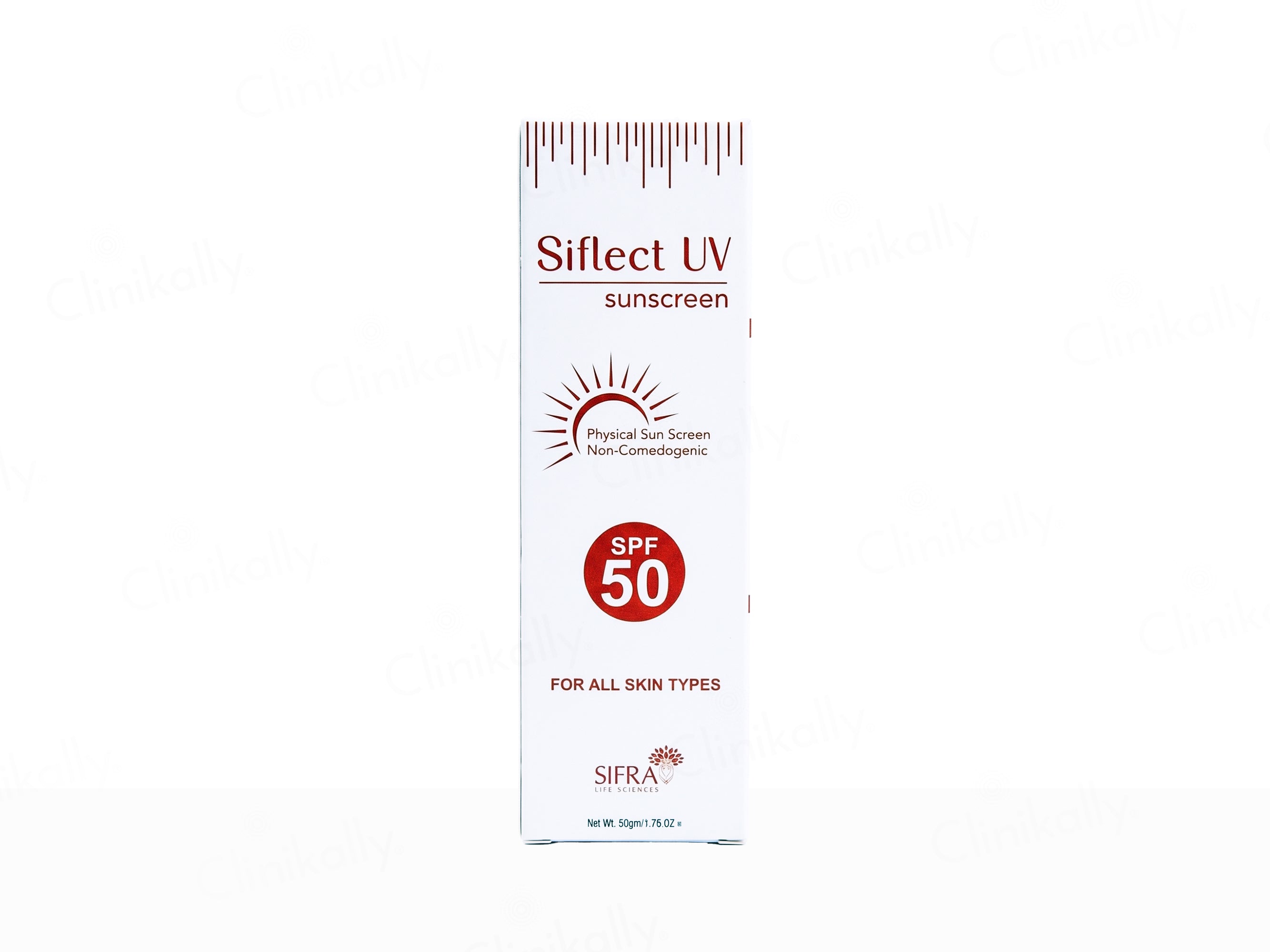 Siflect UV Physical Sunscreen SPF 50