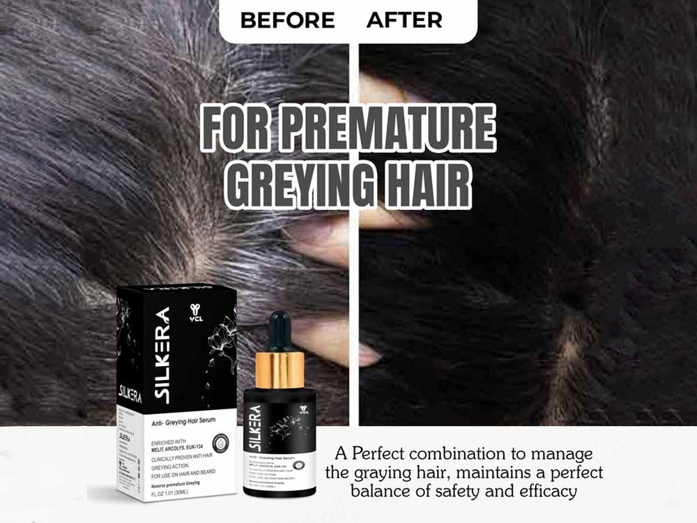 Silkera Anti-Greying Hair Serum