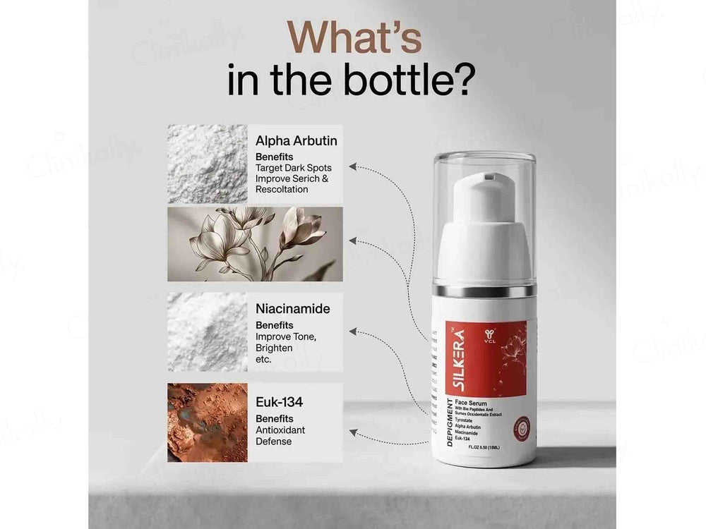 Silkera Depigment Face Serum
