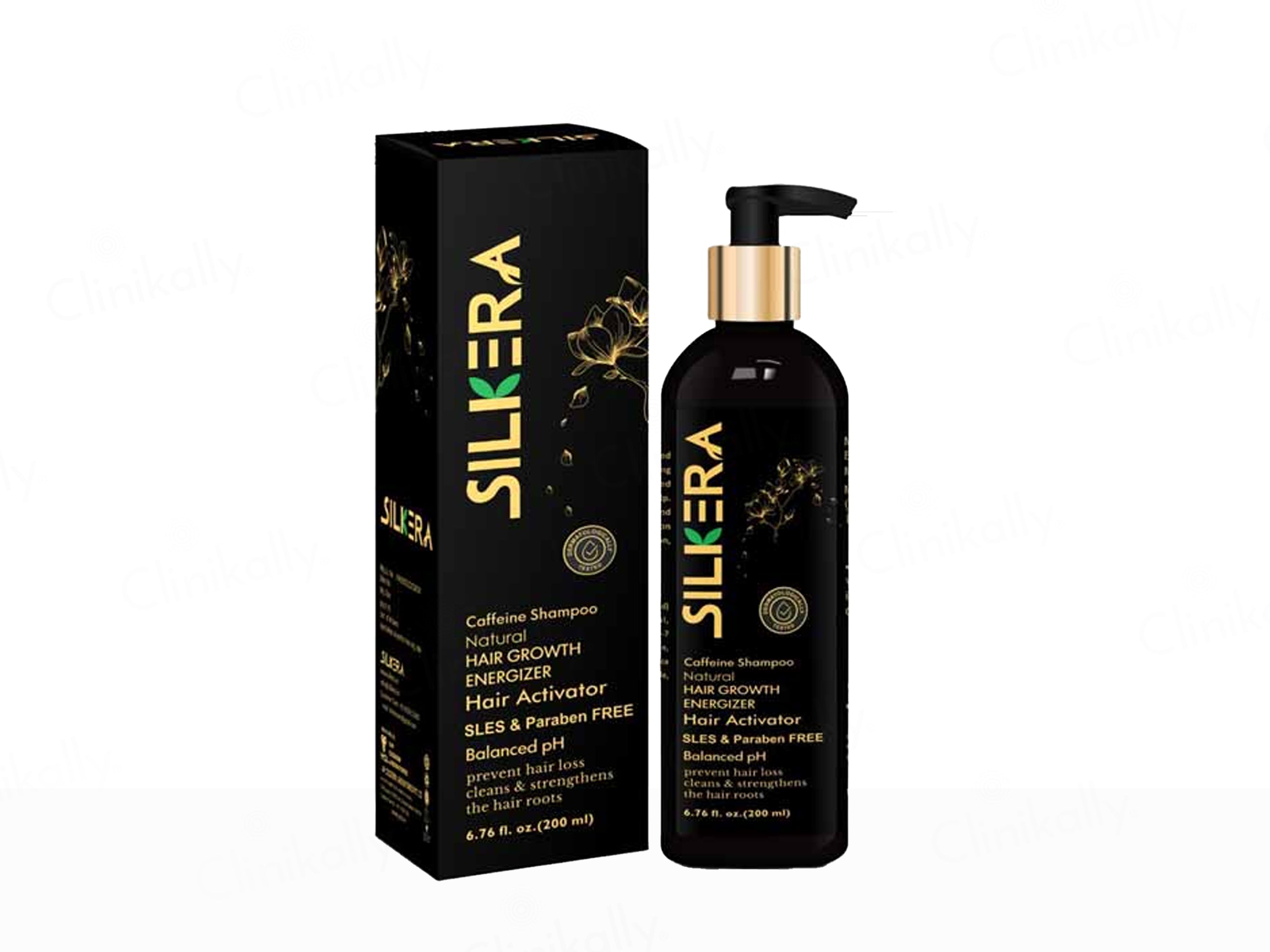 Silkera Natural Caffeine Hair Growth Energizer Shampoo