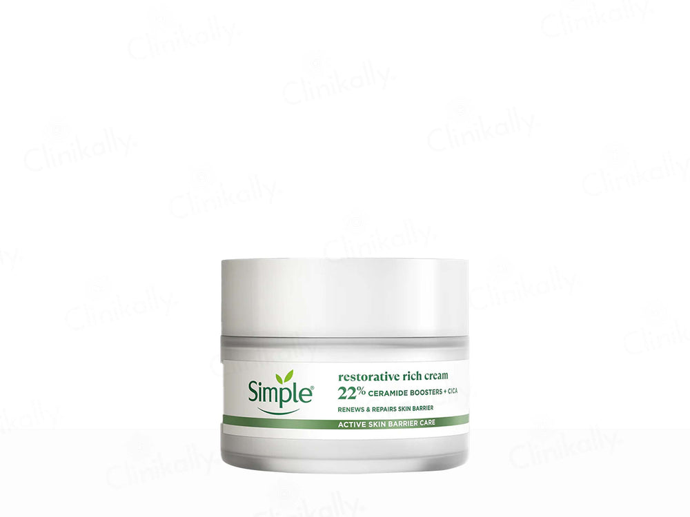 Simple Active Skin Barrier Care Restorative Rich Cream