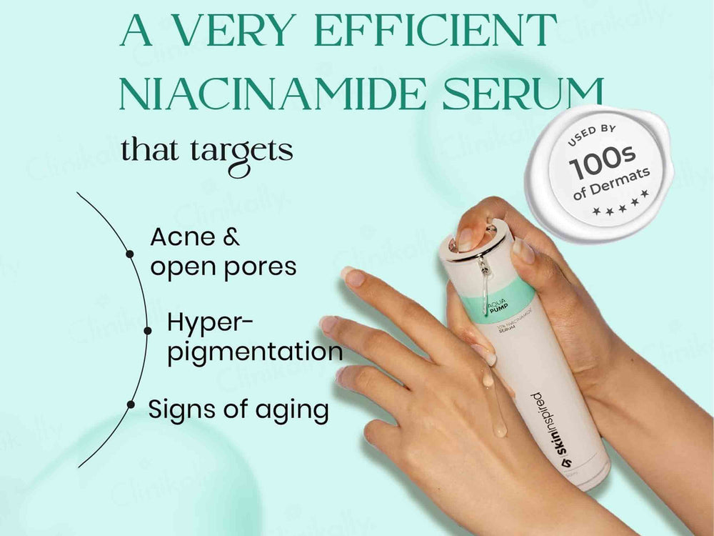 SkinInspired Aqua Pump 10% Niacinamide Face Serum