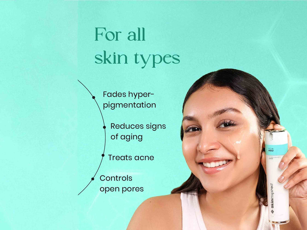 SkinInspired Aqua Pump 10% Niacinamide Face Serum