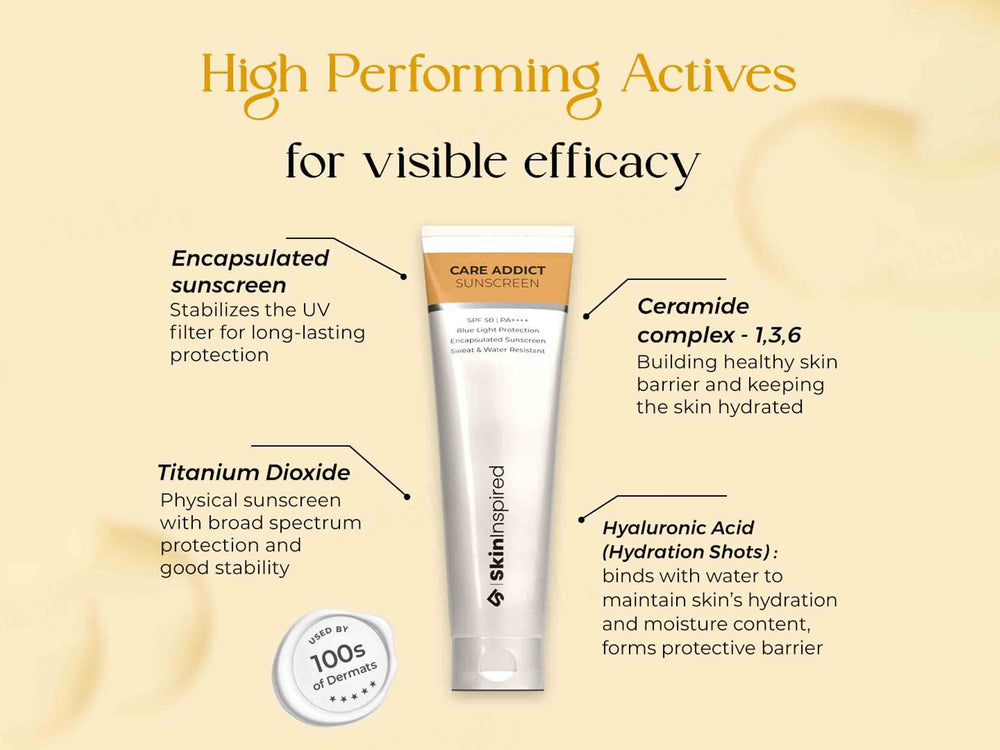SkinInspired Care Addict Encapsulated Sunscreen SPF 50 PA++++