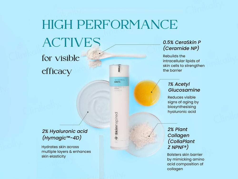 SkinInspired Hydration Shots 2% Hyaluronic Acid Face Serum