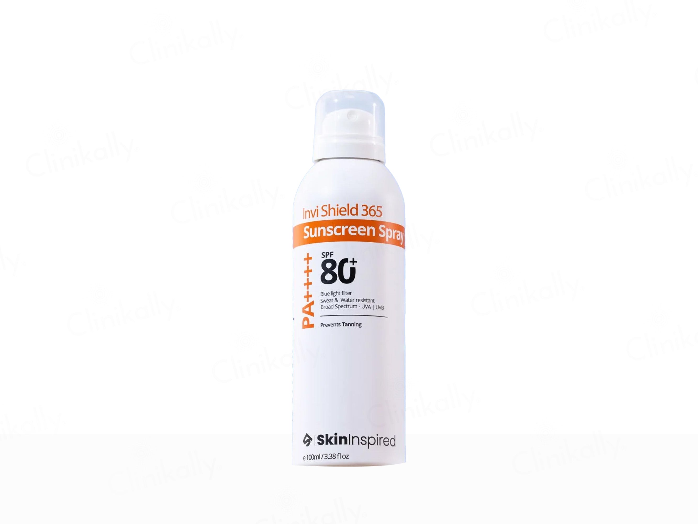 SkinInspired Invi Shield 365 Sunscreen Spray SPF 80+ PA++++