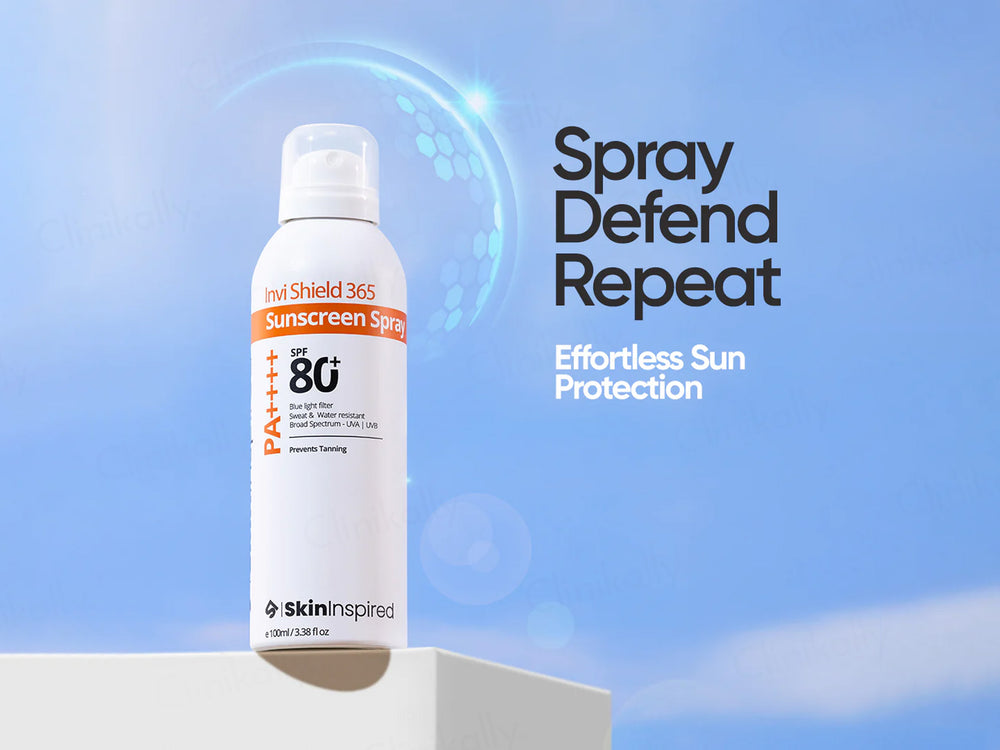SkinInspired Invi Shield 365 Sunscreen Spray SPF 80+ PA++++