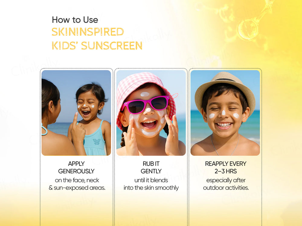 SkinInspired Kidscreen 100% Mineral Sunscreen SPF 50+ PA++++