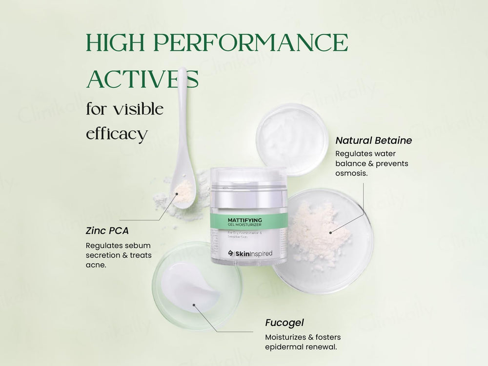 SkinInspired Mattifying Gel Moisturizer