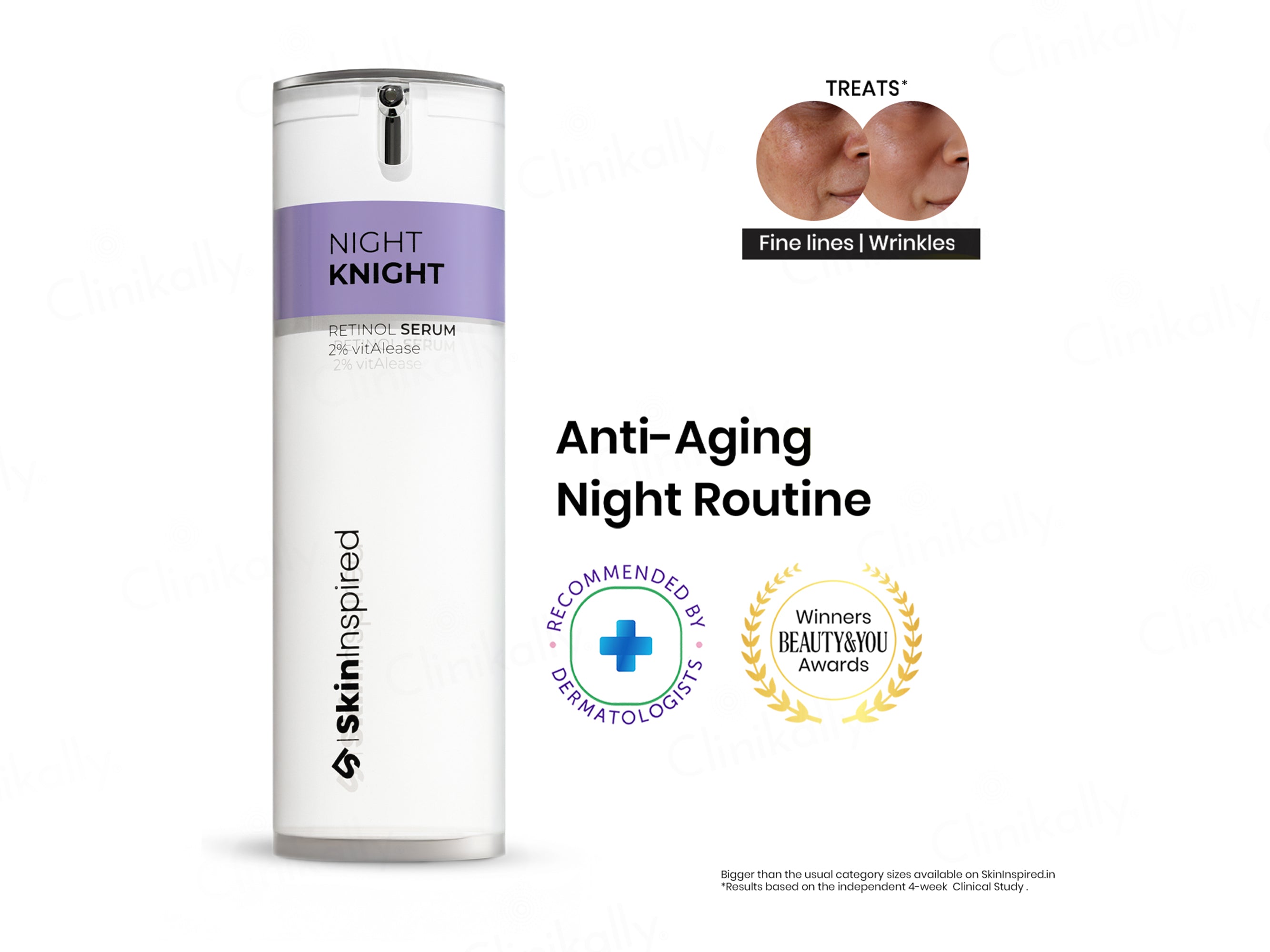 SkinInspired Night Knight 2% Encapsulated Retinol Face Serum