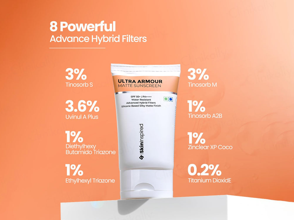 SkinInspired Ultra Armour Matte Sunscreen SPF 50+ PA++++