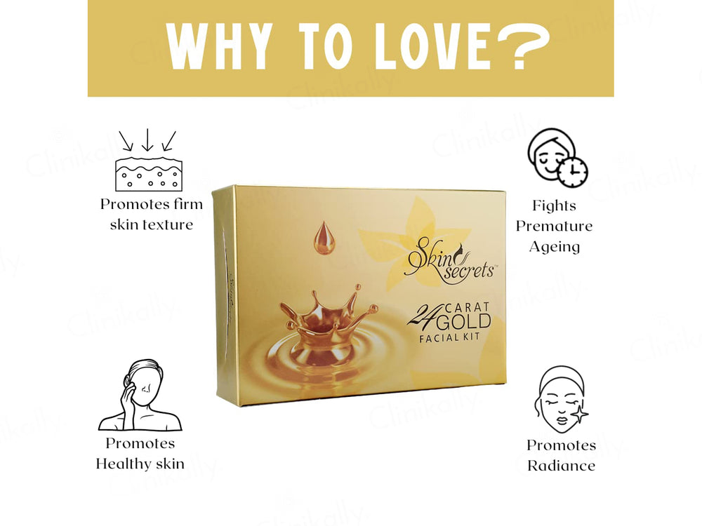 Skin Secrets 24 Carat Gold Hydra Facial Kit