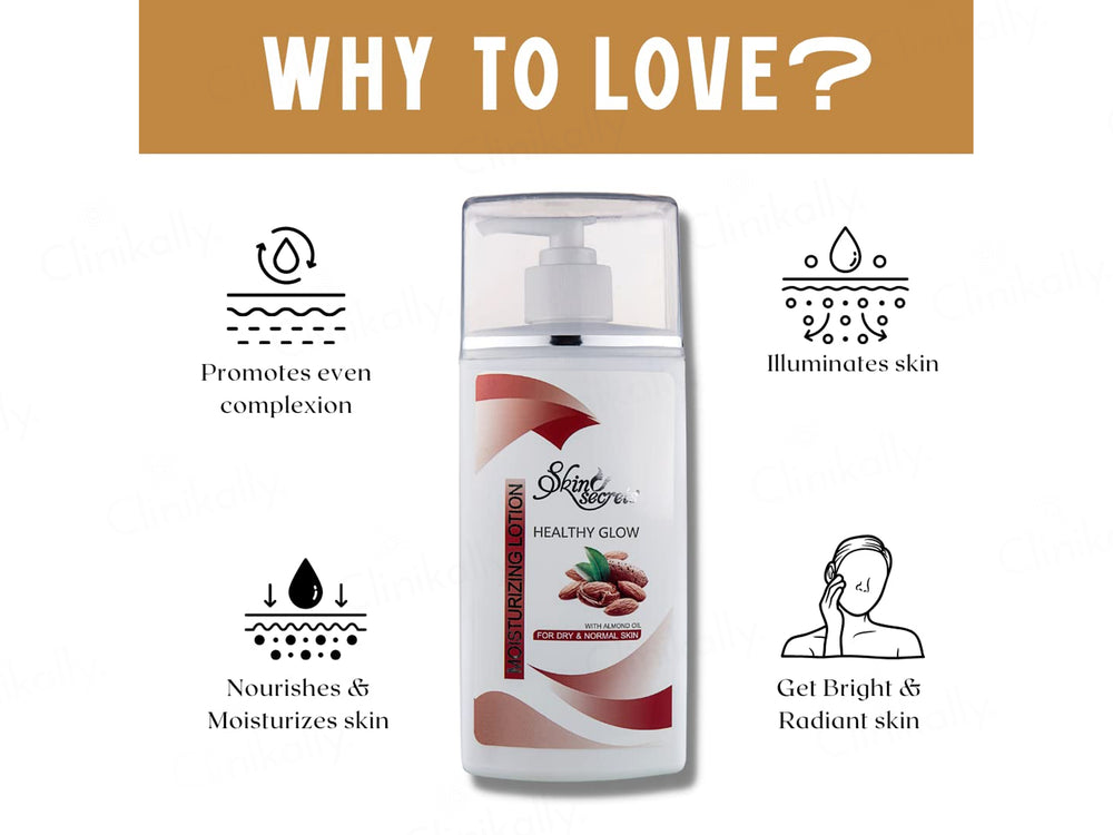 Skin Secrets Healthy Glow Moisturizing Lotion For Dry & Normal Skin